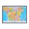 Political Distribution of Africa Map Near The Equator In Russian Language Map Canvas Painting Wall Art Poster Home Decoration