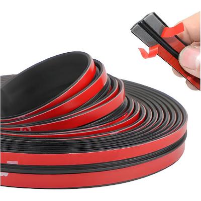 BESULEN 26 Ft Car Windshield Weather Stripping, T Shape 14Mm+19Mm As A Set, Adhesive Rubber Seal Strip, Auto Sunroof Sealing Gasket, Front Rear