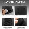 2 PCS Car Side Pocket Organizer, Leather Adhesive Auto Side Seat Back Storage Pocket, Waterproof Phone Document Sunglasses Holder Vehicle Gap Filler
