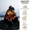 Flaming Batman Symbol Wall Art DecorPrint Blanket, Soft Blanket For Sofa Office Bed And Travelling Daughter Birthday Gift esj287