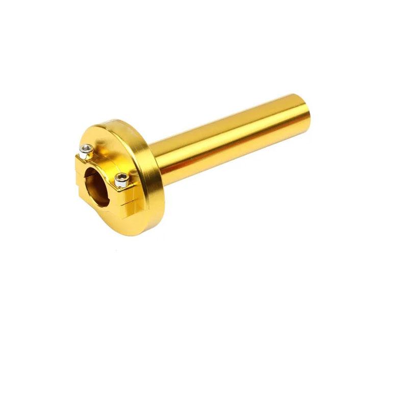 Moped Scooter Bike 22mm 7/8 Inch CNC Aluminum Accelerator Throttle Twist Grips Handlebars Universal For Multicolor Motorcycle Throttles 2