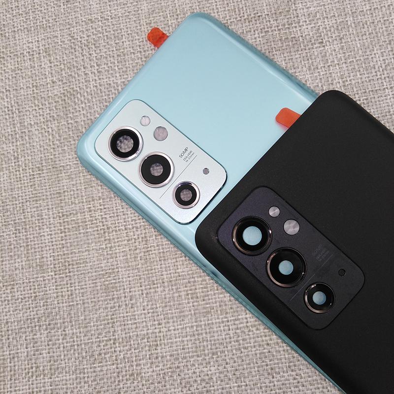 Glas-Rückseite Deckel Abdeckung Für Oneplus 9RT Akkuabdeckung Gehäuse Rückseite Ersatzteile Für One Plus 1+ 9RT Mit Kameralinse
