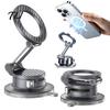 Hands Free Cell Phone Holder Vacuum Suction Magnetic Car Holder, 89lbs Strong Grip Dash Adjustable Interior Accessory Windshield Mount,
