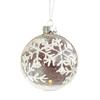 Christmas Ball Ornament White Gold Xmas Tree Hanging Bauble Pendants Christmas Decorations For Home Wedding Party