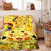 2026 New1PC Pokémon Pikachu Pattern Blanket Warm Soft Fluffy Kids and Adults Sofa Bed Throw Blanket Outdoor Travel Camping Luxur