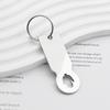 1Pcs Reusable Stainless Steel Shopping Cart Token, Trolley Token Keychain For Supermarket, Removable Release Key Coin Keyring