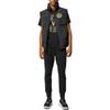 Versace Gold Logo Printed Drawstring Long Casual Pants Men bottoms Black 76GAAT00-CF01T-G89
