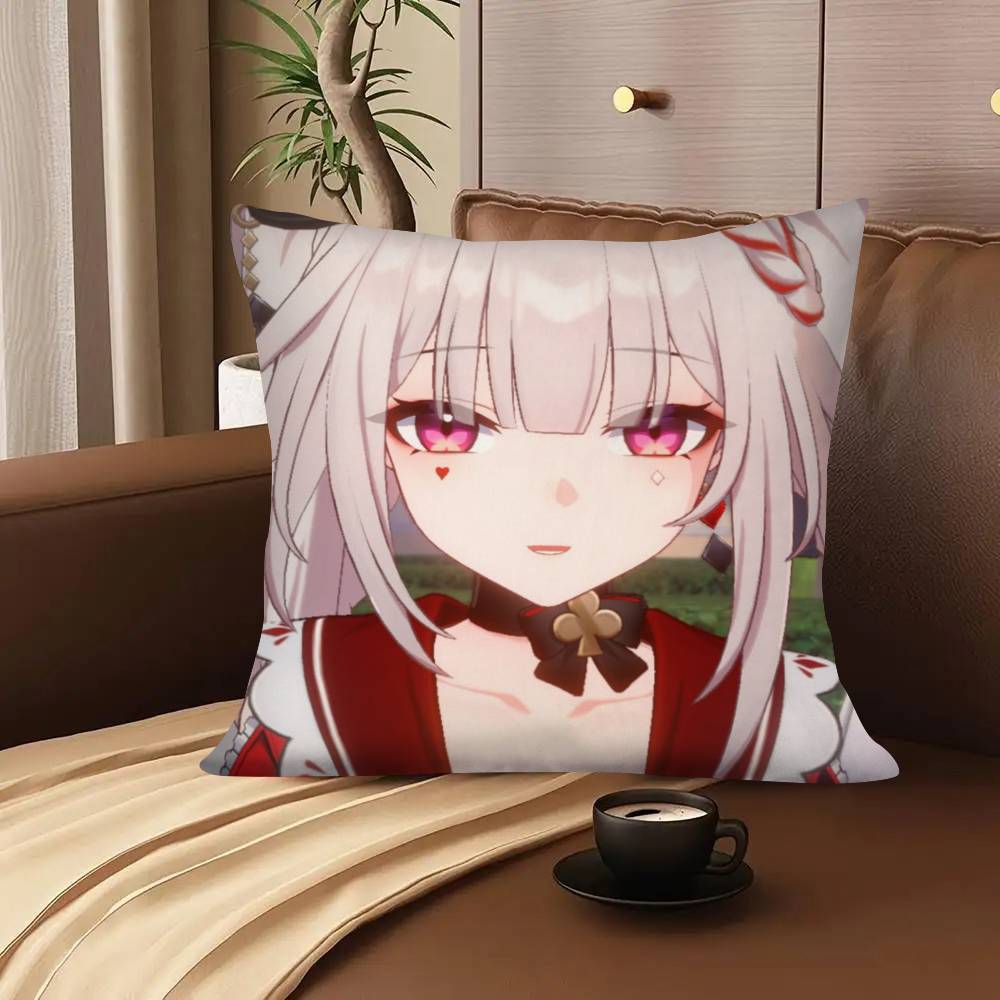 1Pc Monster Musume Pillow Case Fashion Square Pillowcase Bedroom Sofa Room Ins Decoration Leisure