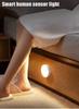 Motion Sensor USB Rechargeable LED Sensor Automatic Indoor Suitable for Warm White Easy Installation Light, Light, 3-Level Dimming, On/Off, Wireless,