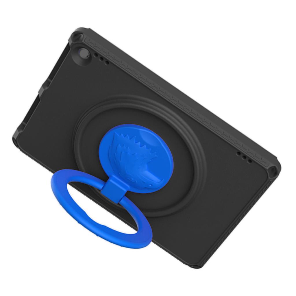 EVA Protective Case Fits for Kindle Fire HD10 Shockproof Washable Protector with Stand Precise Cutouts Black