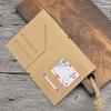 kraft Paper Sorting and Storage Book Archiving Product Ticket Card Travel Notebook Diary Supplement Kraft Refill Insert Cards