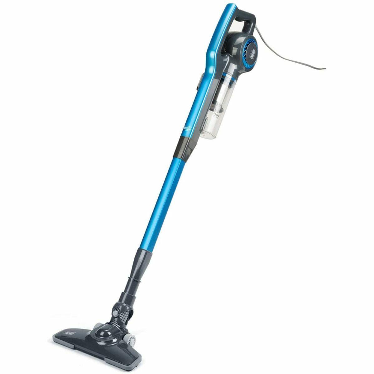 Black+Decker bXVMS600E Stabstaubsauger 600W Blau/Schwarz blau