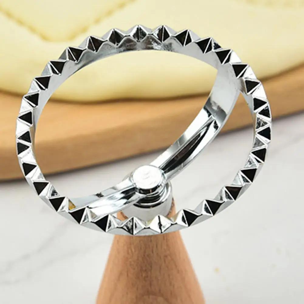 Cutter Pasta Maker Mold with Wooden Handle Kitchen Attachment for Making Pasta Dumplings Ravioli Lasagna Pierogi and More