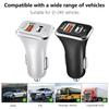 38W Car Charger with USB Type C and Standard USB A Port for 2 Devices Power Supply Support QC3.0 Charge