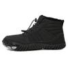 Waterproof snow boots men's and women's cold-proof cotton shoes couple high-top outdoor velvet sports shoes barefoot winter shoes