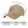 Berretto da Baseball Sloth Stack Vintage Usurato Lavato Animale Kawaii Folivora Cappello da Sole Stile Unisex per Esterno Corsa Golf Berretti Cappellino