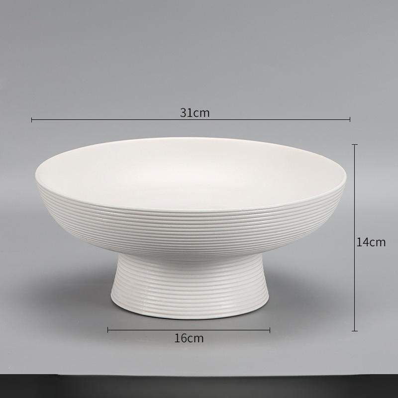 

Nordic Fruit Storage Rack Removable Bottom Drainer Basket Candy Plate Home Organizer Kitchen Tool for Vegetable Food Tray