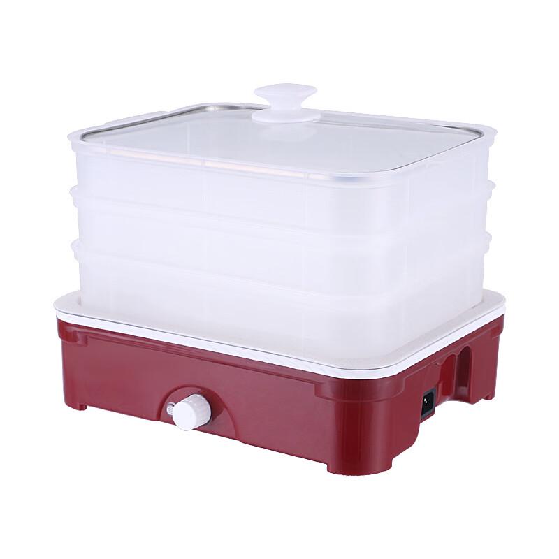 Multi-functional Electric Hot Pot with Steamer and Grill