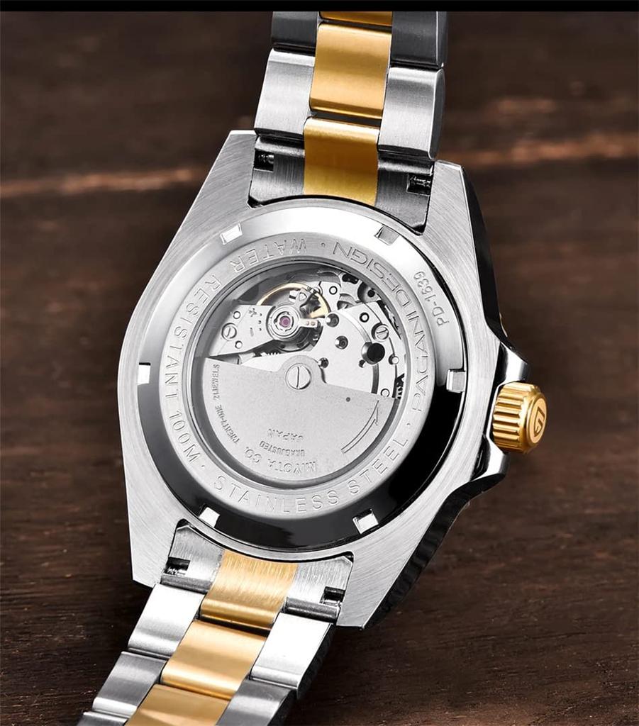 Pagani Design Made In Submariner Automatic Mechanical Ceramic Dress Stainless Steel Sapphire Perfect for PAGANI DESIGN Men's Watch, Japan, Diver's
