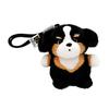 Cute Dog Plush Keychain Cartoon Stuffed Puppy Bag Pendant Backpack Charm Kawaii Animal Key Ring Holder Birthday Kids Gifts