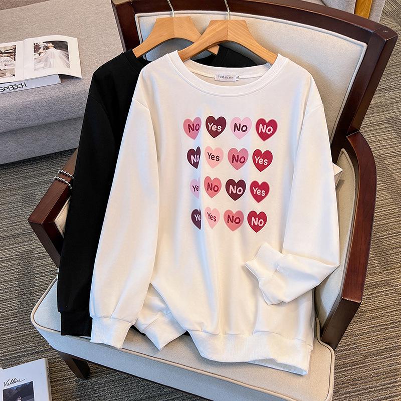 

Large Size Pullover Hoodie 6026 - Extra Loose, Slimming Fit in 200/350 Jin 5XL