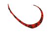 JACKALL Bing Switch T+Tie Micro Curly Wide Striped Red