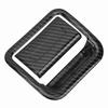 CoPilot Handskfackshandtag Kåpa Trim Kolfiberkorn Passar för Nissan Navara Frontier NP300 20152019