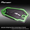 MotHeart Motorcycle Front Brake Master Cylinder Cover for Ninja ZX-4RR 2023-2025 CNC Aviation Aluminum Ninja Zx-4rr Parts (Green)