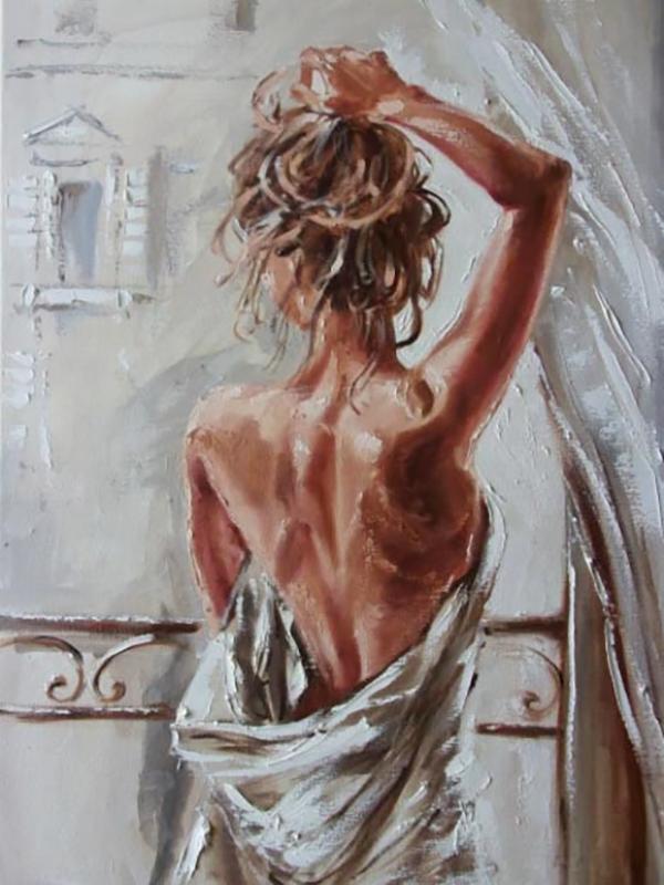 Diy 5d Full Diamond Painting Cartoon Embroidery Square Round Drill Seaside Beach Girl Mosaic Cross Stitch Handmade Art Hobby