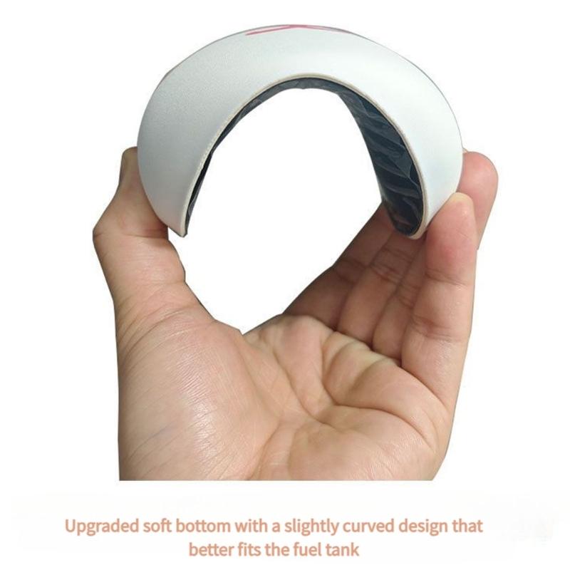 Almofada Protetora Tanque de Combustível Silicone Anti Colisão Equipamento de Proteção Motocicleta Almofada Amortecedora de Virilha Gadget Protetor