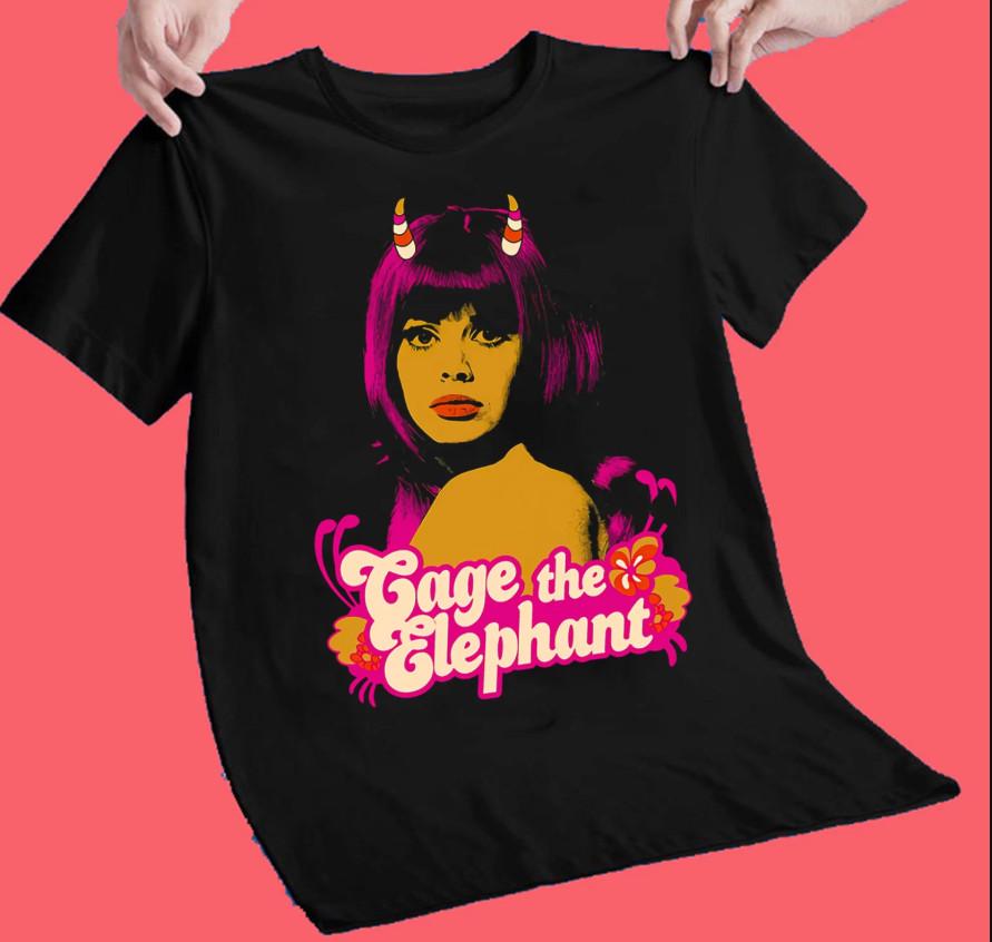 Cage the Elephant Live In Concert Unisex T-shirt size S-5XL S