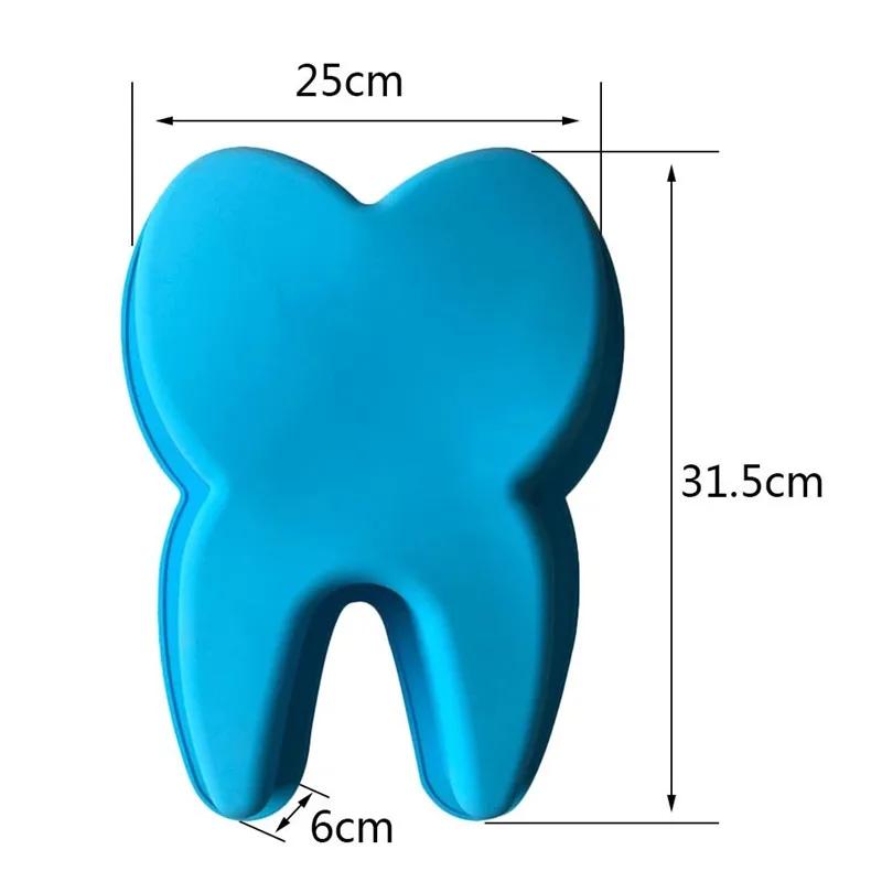 

Teeth Shape Silicone Cake Molds Reusable Bakeware Jelly Chocolate Mould Bake Tray Fondant Cake Decoration Tools