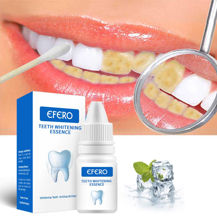 EFERO Teeth Whitening Liquid Powder for Yellow Stains and Plaque