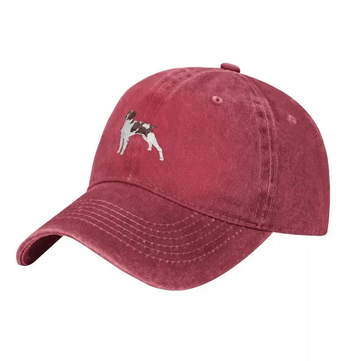 Brittany spaniel dog for brittany lovers Baseball Cap Hat Unisex Luxury Big Size Hat Womens Beach Unisexs