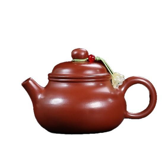 

120ml Antique Yixing Purple Clay Teapots Handmade Rong Tian Pot Raw Ore Dahongpao Mud Kettle With Infuser Chinese Zisha Tea Set