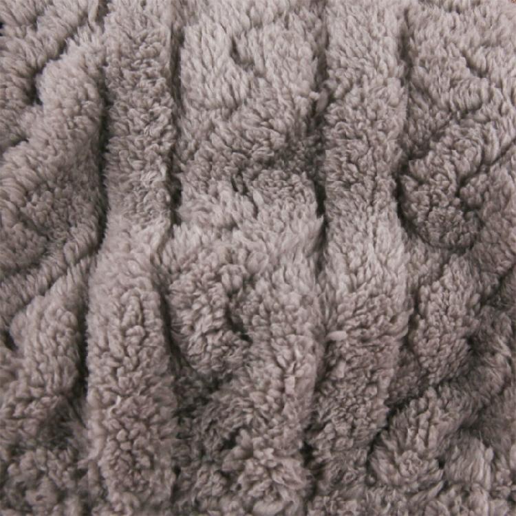 Womens Over Knee Fuzzy Stockings Cable Pattern Furry Fleece Thigh High Long Socks Winter Leg Warmer Slipper Stockings