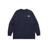THE NORTH FACE T-Shirts Unisex Blue Crew Neck Moderate Straight Fit NT7TP40C