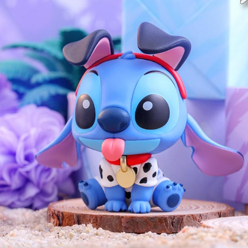 Hot Toy Disney Stitch Blind Box Cosplay Olaf Tigger Mysterious Surprise Box Figure Guess Bag Anime Model Doll Birthday Gift Toys