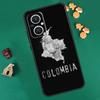 Colombia Flag Case For OPPO Reno 8T 8 7 Lite 14 13 12 11 F 10 Pro Cover For OPPO Find X9 X8 X6 X5 Pro Coque