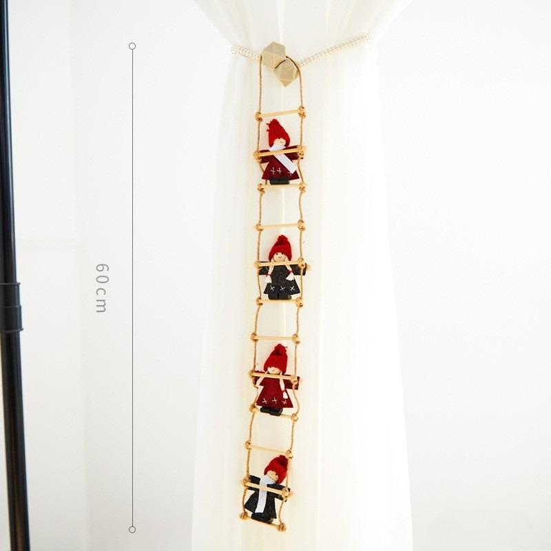 Christmas decoration scene pendant supplies creative old man doll pendant wool felt Christmas tree small ornament