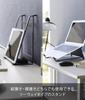 Yamazaki Jitsugyo Laptop Tablet Stand Black X X H10cm Tower Laptop Stand Tablet Stand 1627 (Yamazaki) Two-way & W21.3 D26.5 (Horizontal)