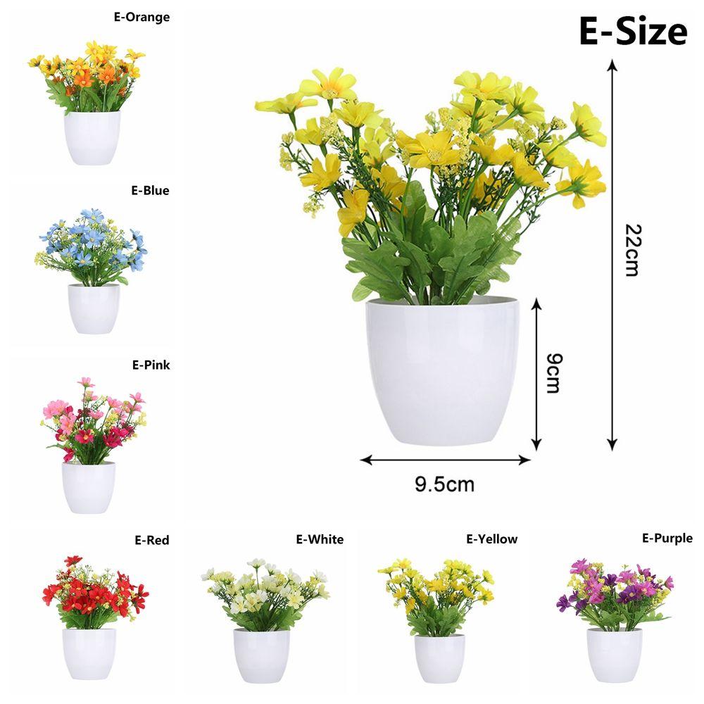 Ornamento Topiária Pinheiro Bonsai Artificial Decoração de Casa Simulação Vaso Plantas Realistas