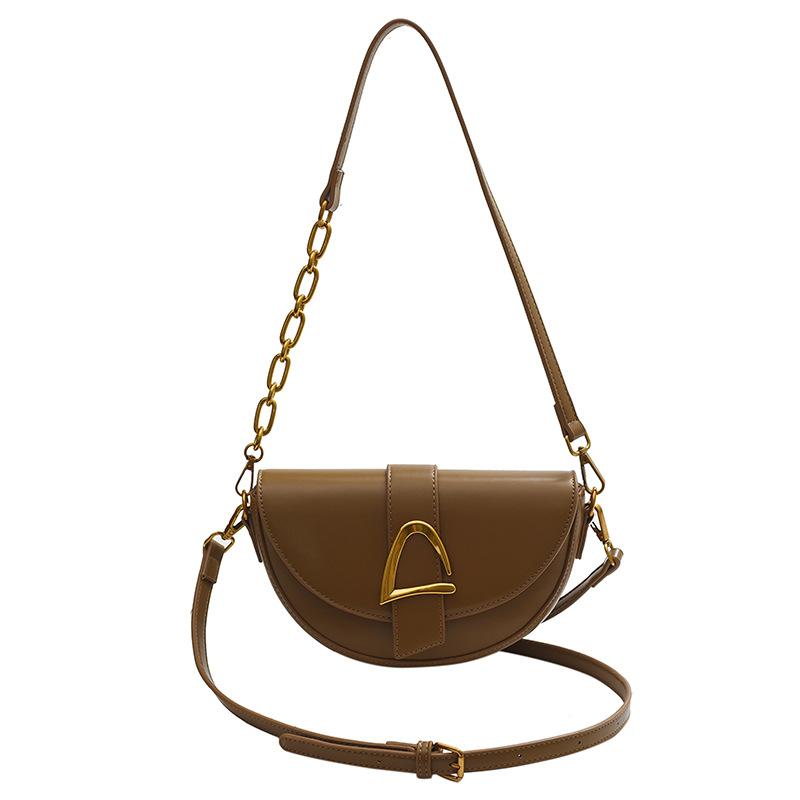 This year's popular underarm bag women's autumn 2025 new high-end fashion shoulder bag niche saddle bag