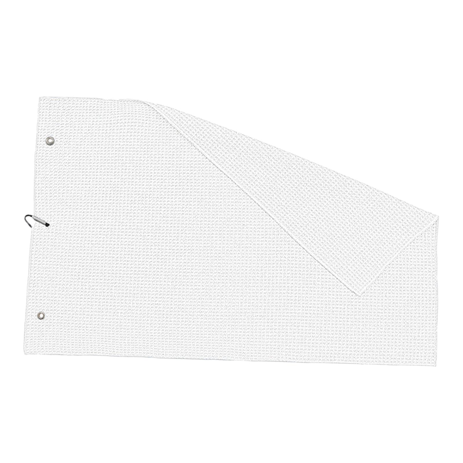 

Golf Towel Durable 40x60cm Breathable with Clip Golf Towel for Golf Bag for Sports Accessories Fitness Workout Outdoor Gym білий