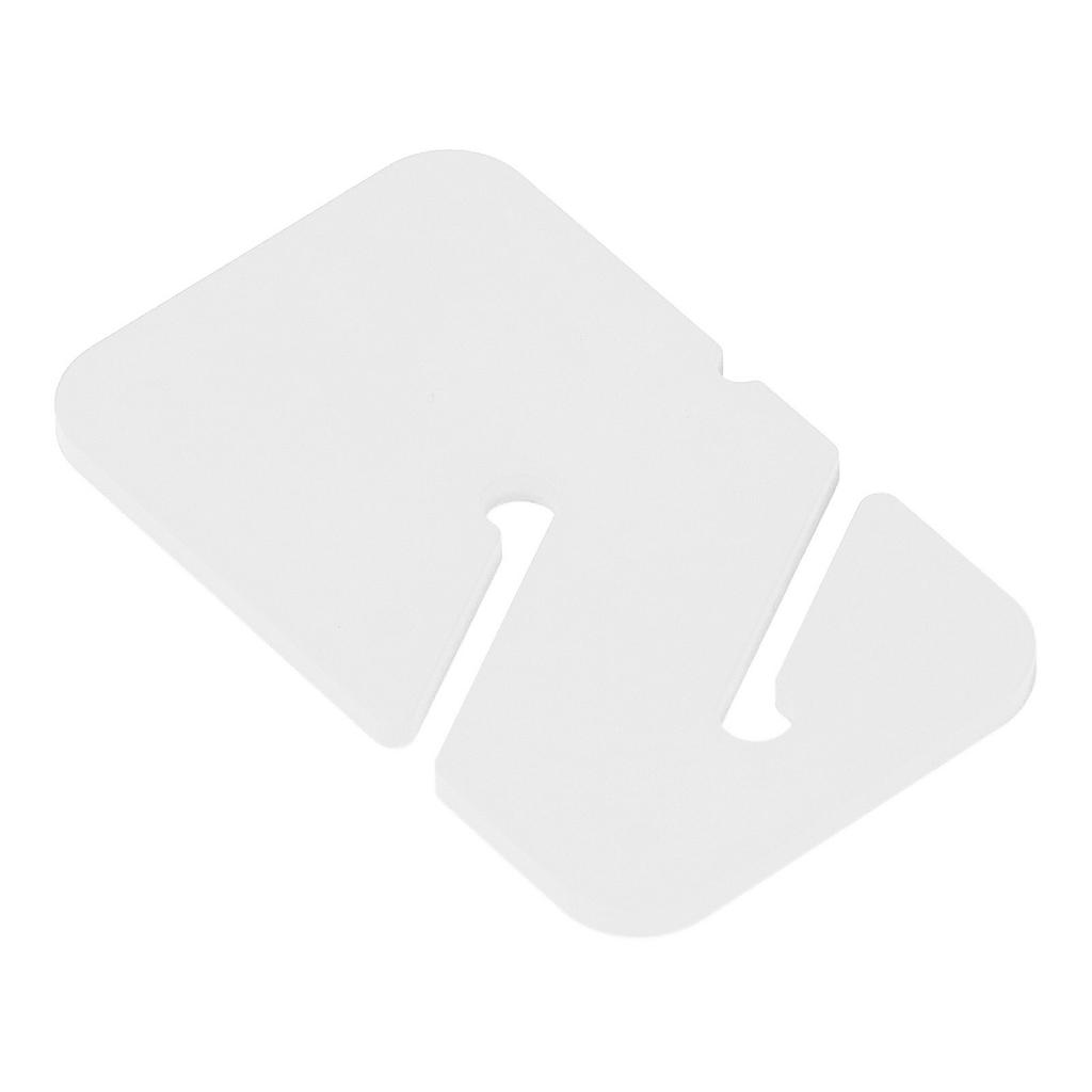 Diving Line Marker Rectangle ABS Easy Visibility Compact Cave Dive Line Marker for Diving Equipment White