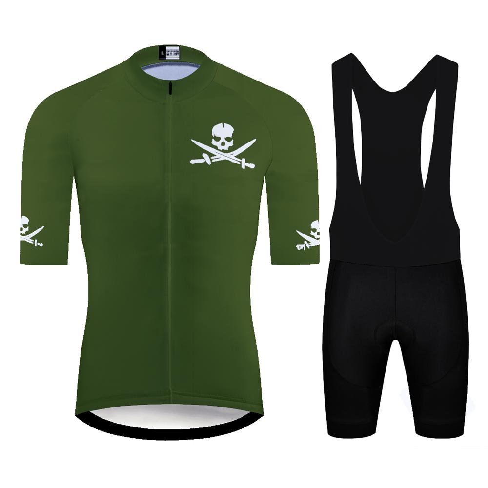 Men's Summer Short Sleeve Cycling Jersey Set MTB Breathable Bike Shirts Ropa Ciclismo Bicycle Wear Comfortable Cycling Clothing