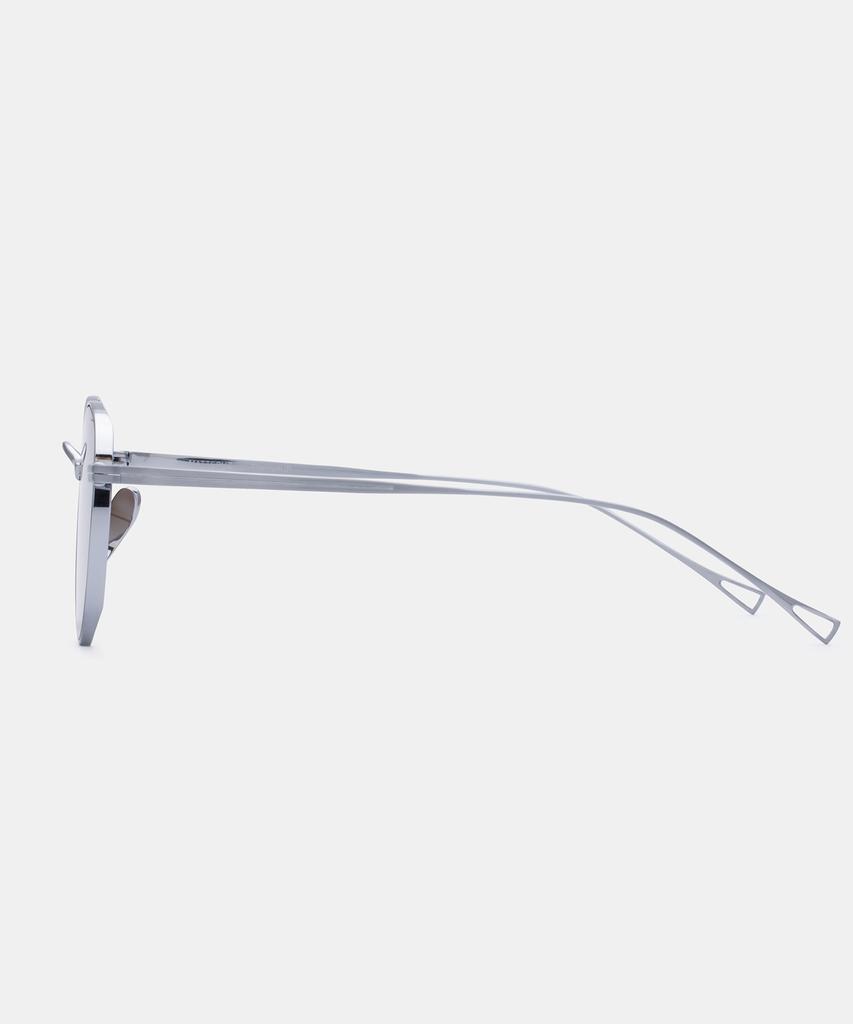 Maeteupeojeu Mp-13 Titanium Sunglasses Brown Silver