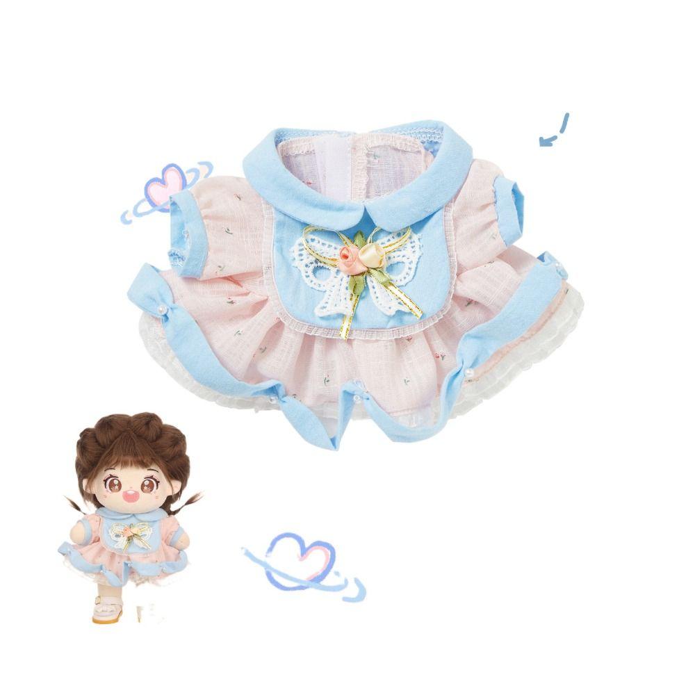 

20CM Doll Clothes Multicolor Lolita Dress Mini Dress Set Princess Dress Changing Dressing Game Plush Dolls Clothes