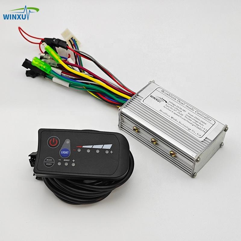 36V 48V 60V 250W 13A E-Bike Bürstenloser Motor Universeller Antriebsregler S810 LED-Display Bedienfeld für Rollerzubehör