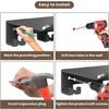 Space Saving Floating Shelf With 7 Hooks For Fitness Accessories Weatherproof Metal Designs Storage Solution